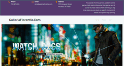 Desktop Screenshot of galleriaflorentia.com